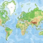 Por que o mapa-múndi pode distorcer o tamanho dos países?