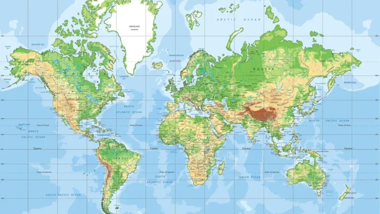 Por que o mapa-múndi pode distorcer o tamanho dos países?